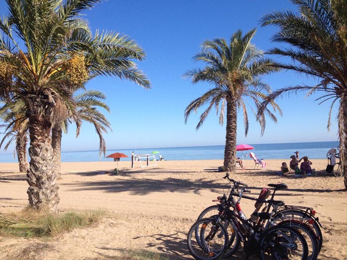 Beach Las Marinas in Denia