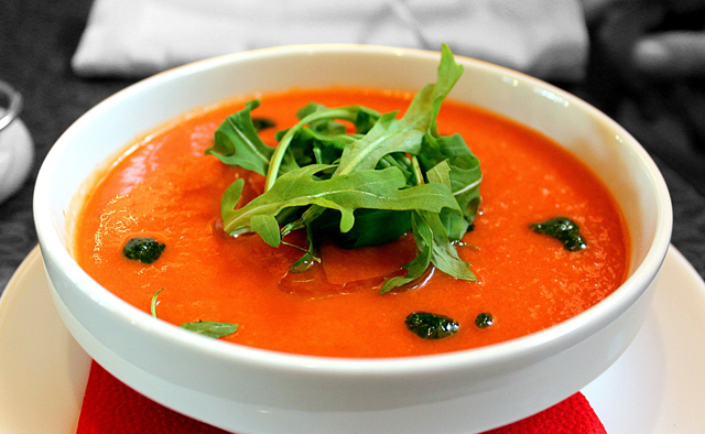 Spanish tomato soup