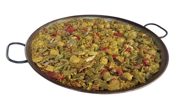 Spanish paella valenciana