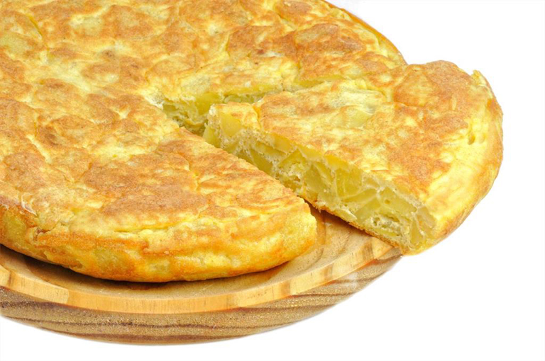 Spanish potato omlette