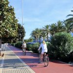 Bike riding in Denia in Spain