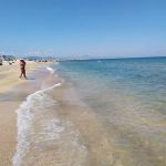 Coast of Las Marinas beach in Denia in Spain