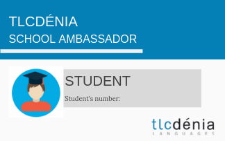 tlcdenia ambassador student card