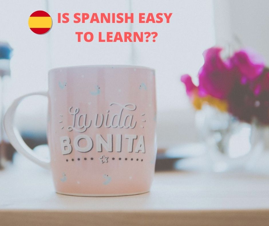 Cup of coffee with a sentence in Spanish