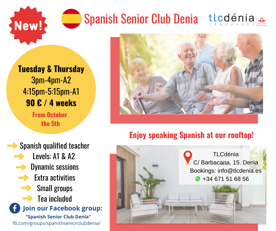 Spanish for Seniors in Denia