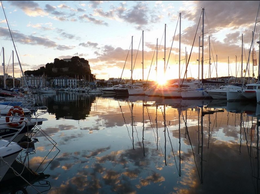 Port of Denia, destination to learn Spanish