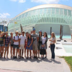 School group in Valencia, Spain