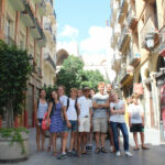 School group in Valencia, Spain