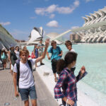 School group in Valencia, Spain