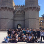 School group in Valencia, Spain