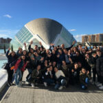 School group in Valencia, Spain