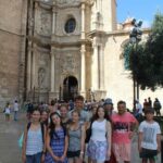 School group in Valencia, Spain