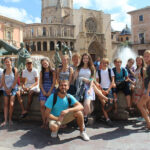 School group in Valencia, Spain