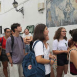 Schulgruppe besucht Altea in Spanien