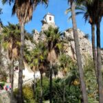 Zamek w Castell de Guadalest w Hiszpanii