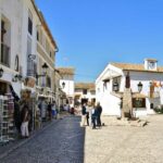 Ulica w Castell de Guadalest w Hiszpanii