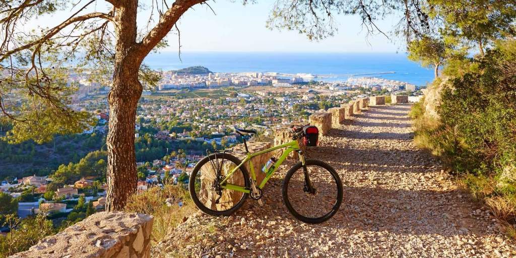 Las mejores rutas en bici en Denia