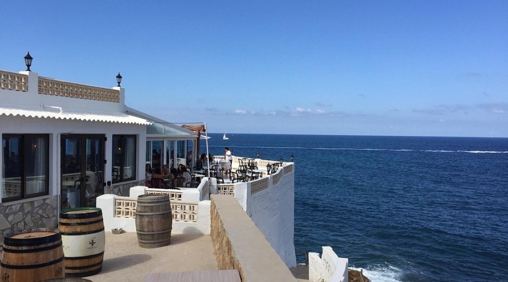 Restaurant Mena on the seafront in Denia