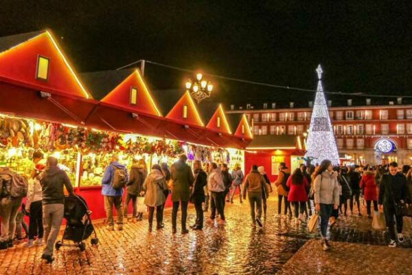 Weihnachtsmarkt in Spanien