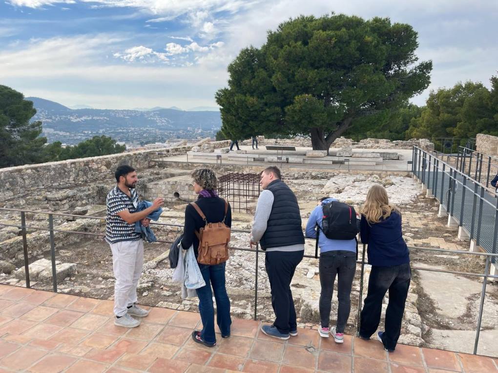 Visite culturelle au château pendant la formation pour professeurs d’espagnol