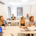 Students studying Spanish in Spain at TLCdénia language school