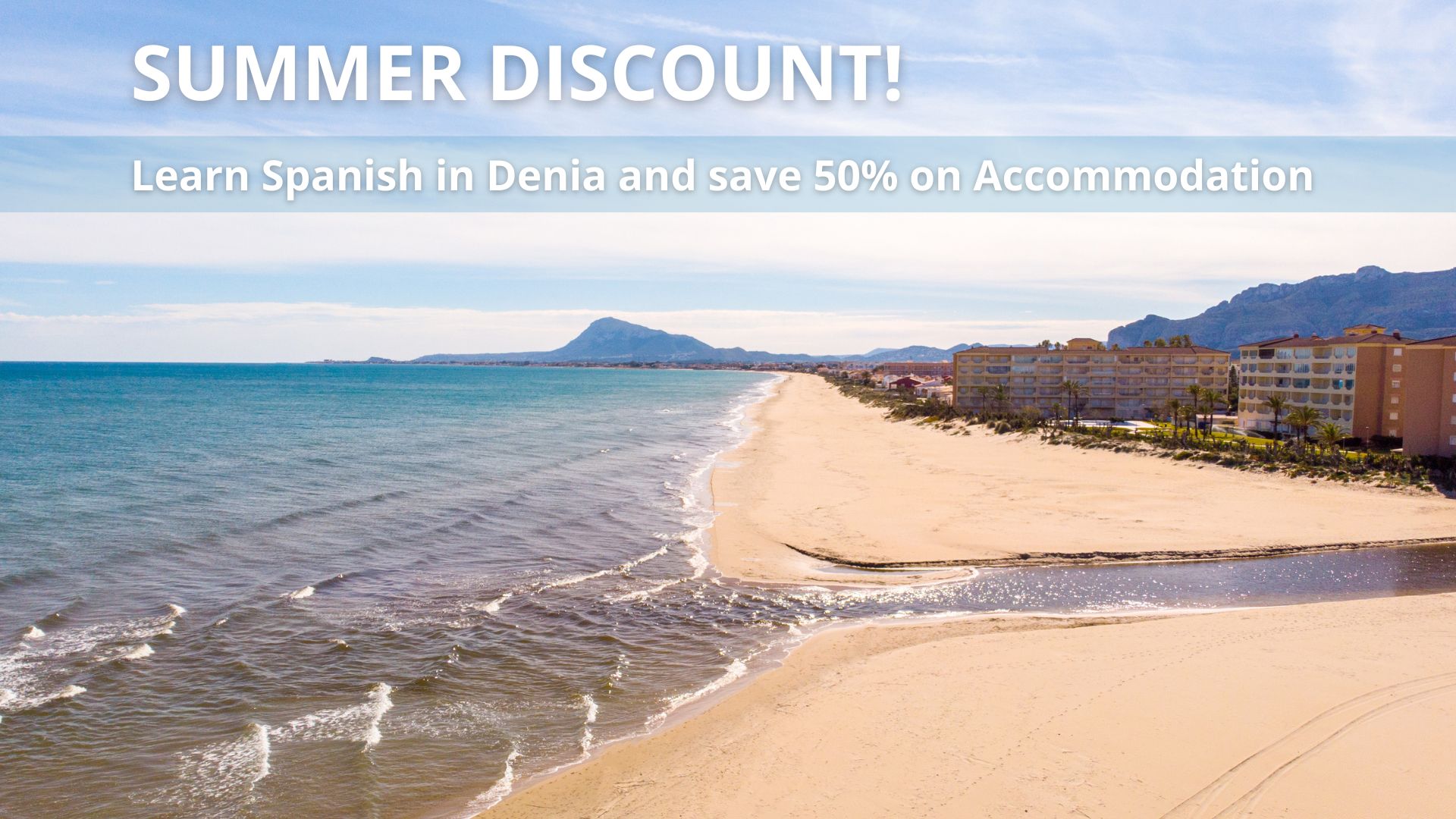 Beach in Denia